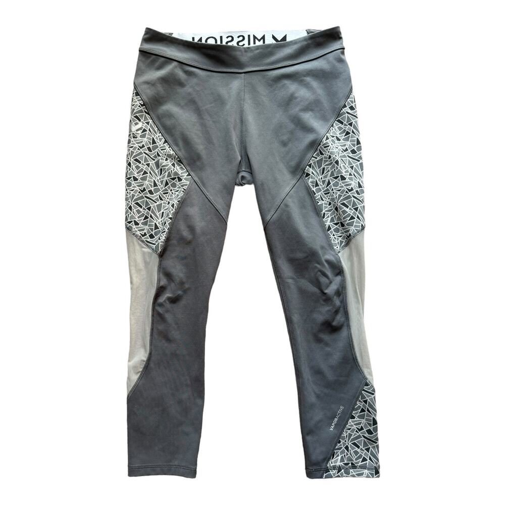 MISSION Women's Vaporactive Radiate Cropped Yoga Leggings bundle of 2 large - Picture 7 of 11